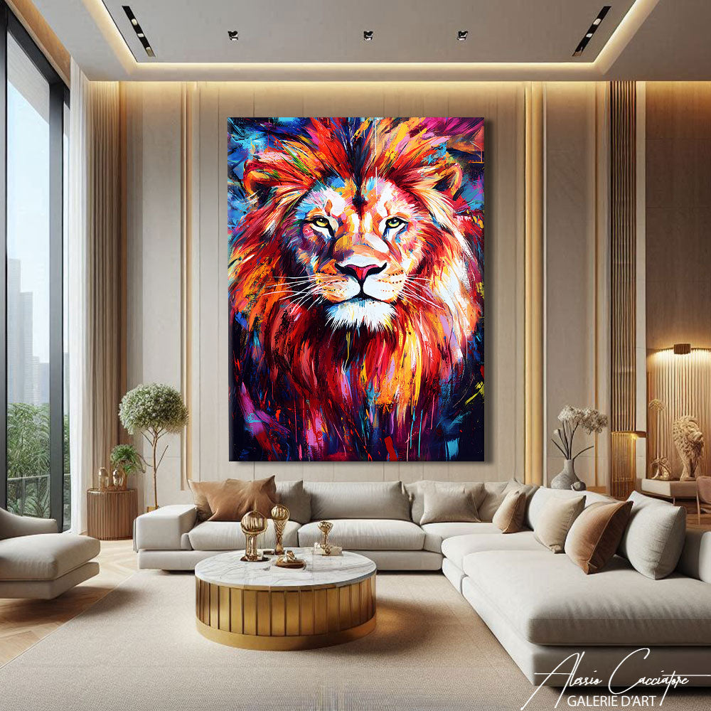 Lion Peinture
