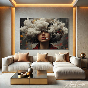 TABLEAU FEMME SURREALISTE