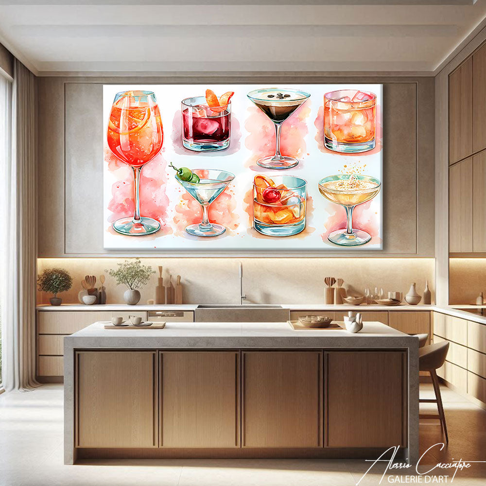 Affiche Cocktail