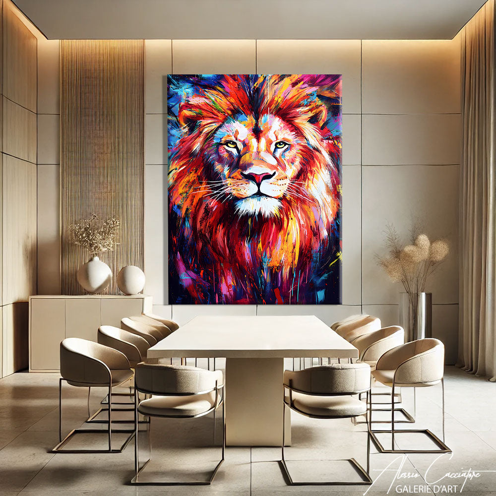 Cadre Tete De Lion