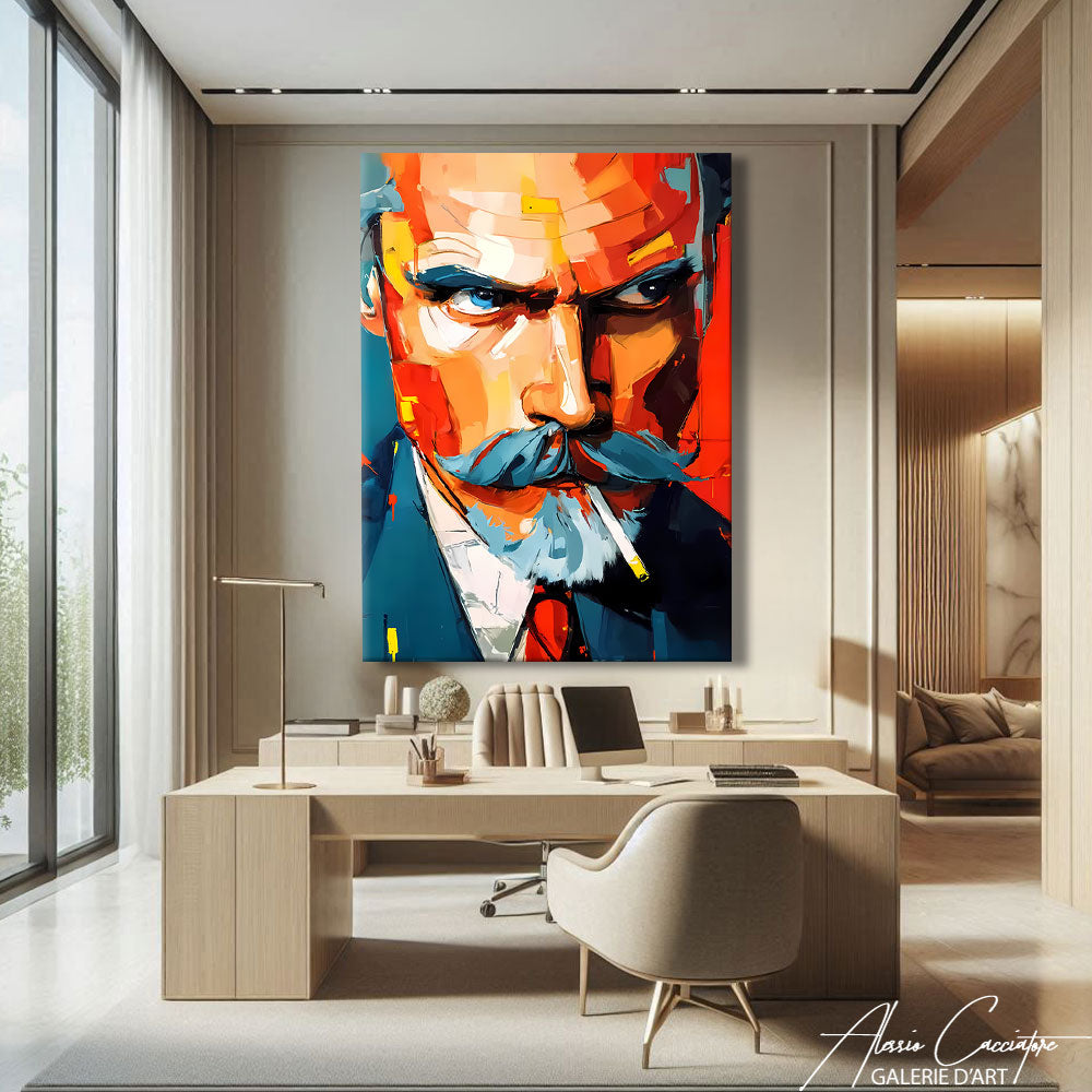 Tableau Abstrait Moderne