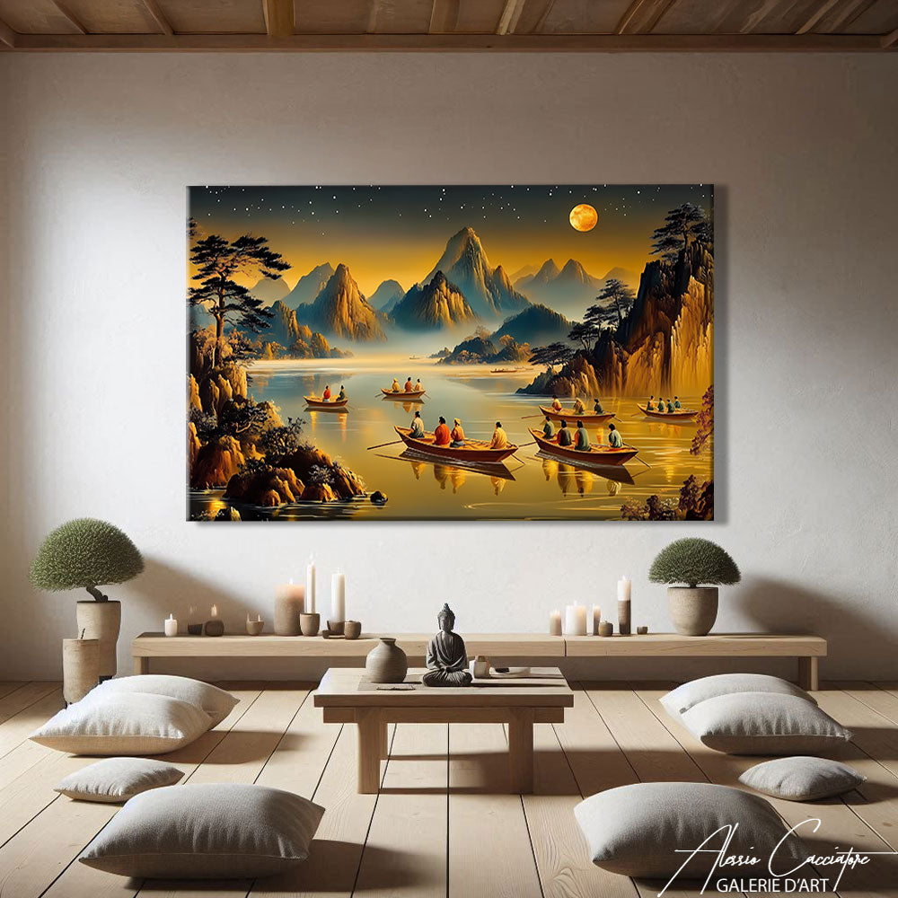 Tableau Déco Japandi