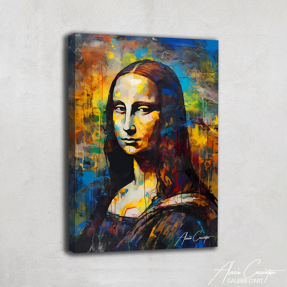 TABLEAU JOCONDE STREET ART