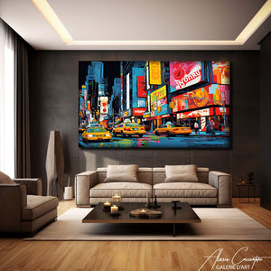peinture new york moderne
