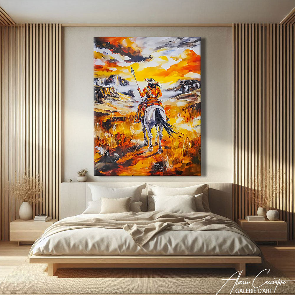 TABLEAU WESTERN ORANGE