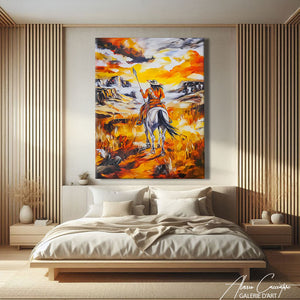TABLEAU WESTERN ORANGE