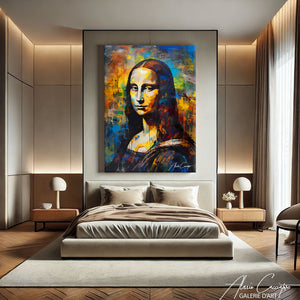 tableau mona lisa pop art