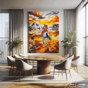 tableau cowboy