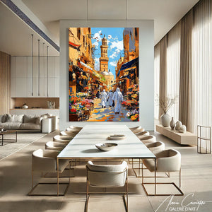 Tableau Paysage Arabe