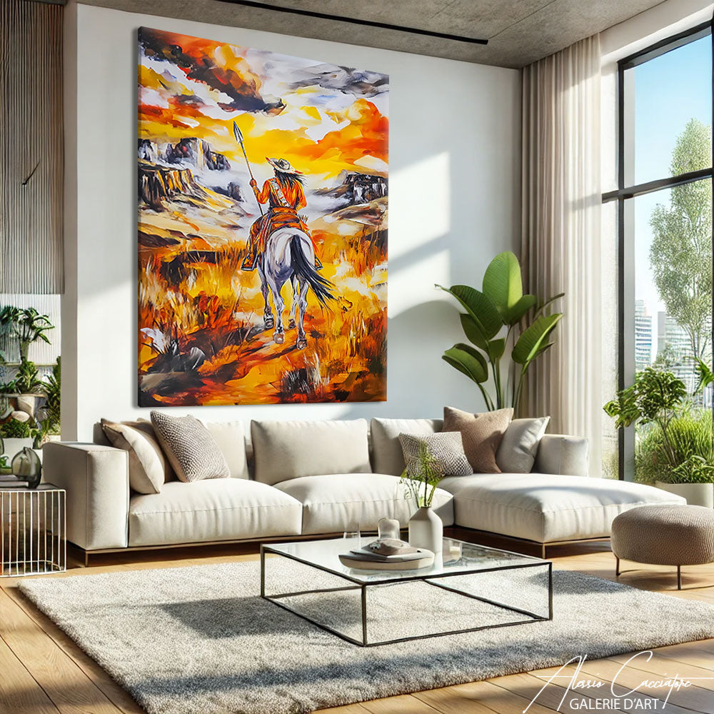 tableau cavalier