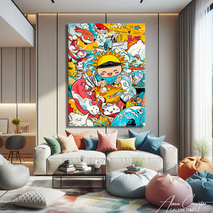 Tableau Kawaii Coloré