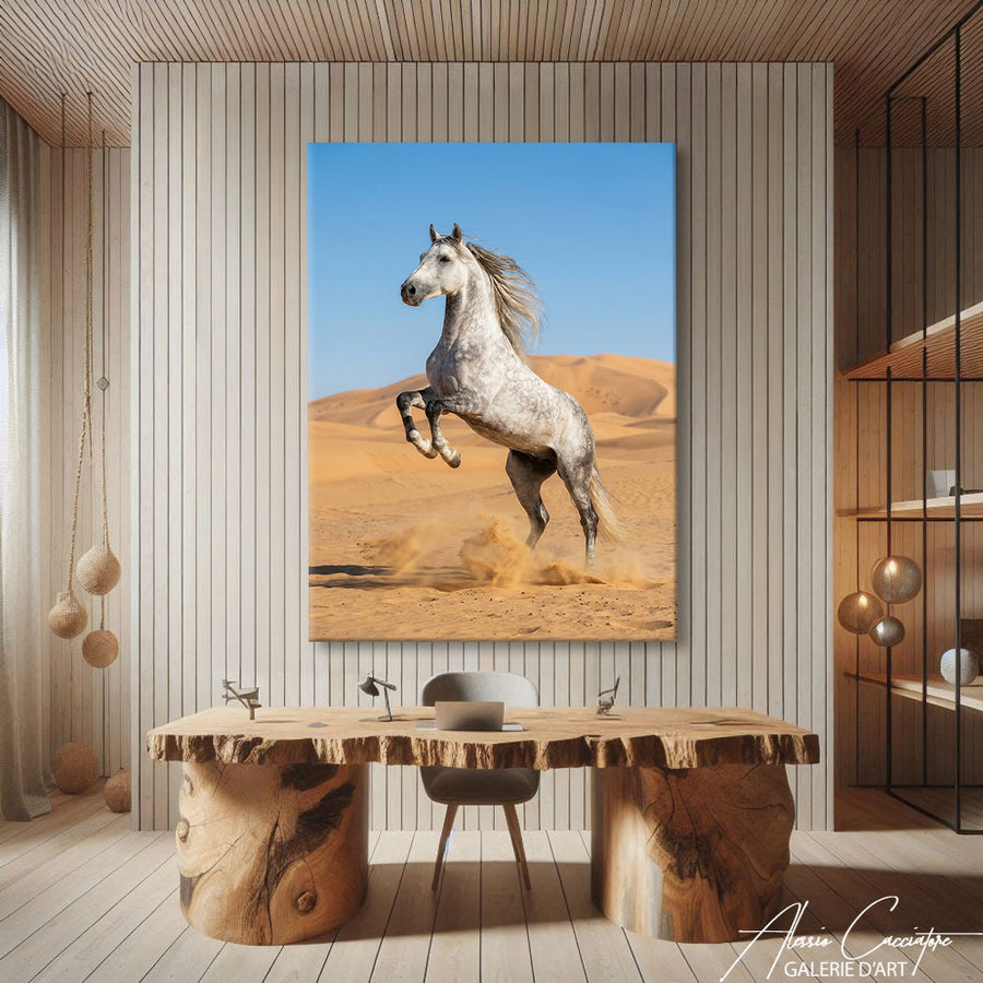 TABLEAU CHEVAL PHOTO – mise en situation