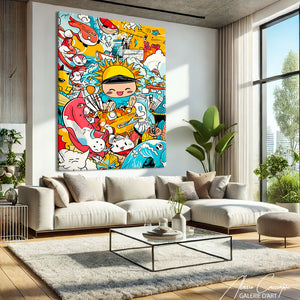 Tableau Moderne Coloré