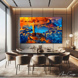 Tableau Abstrait Coloré