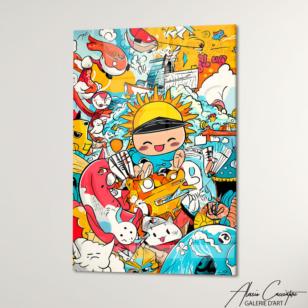 Tableau Manga Moderne