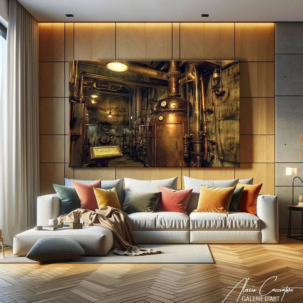 tableau cuisine industriel