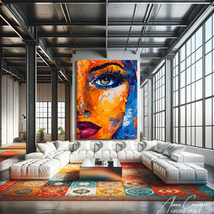 Tableau Portrait Femme