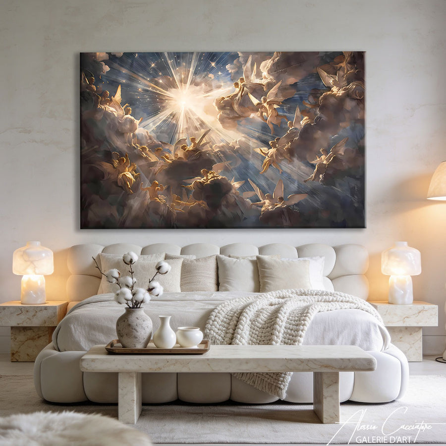 TABLEAU BAROQUE PEINTURE – mise en situation