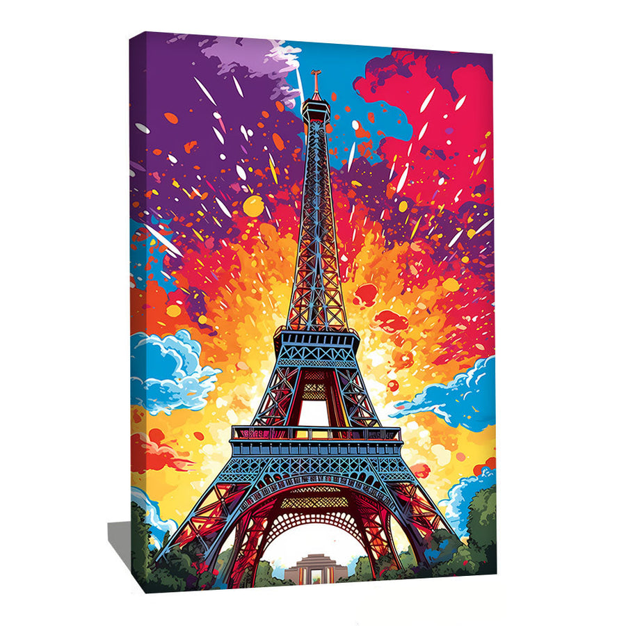 TABLEAU PARIS POP ART Alessio Cacciatore