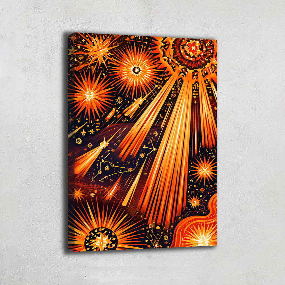 Tableau Psychedelique Boheme
