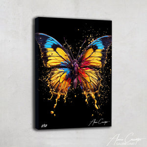 tableau papillon moderne
