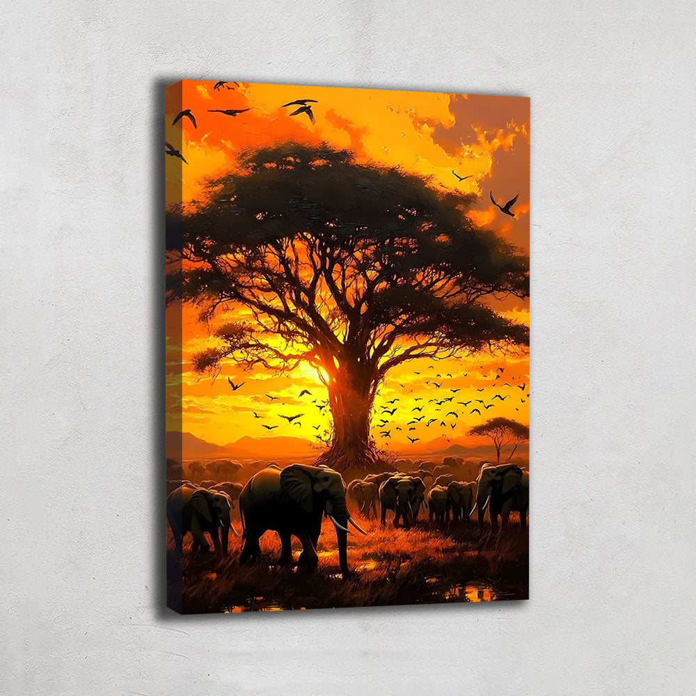 Tableau Coucher De Soleil