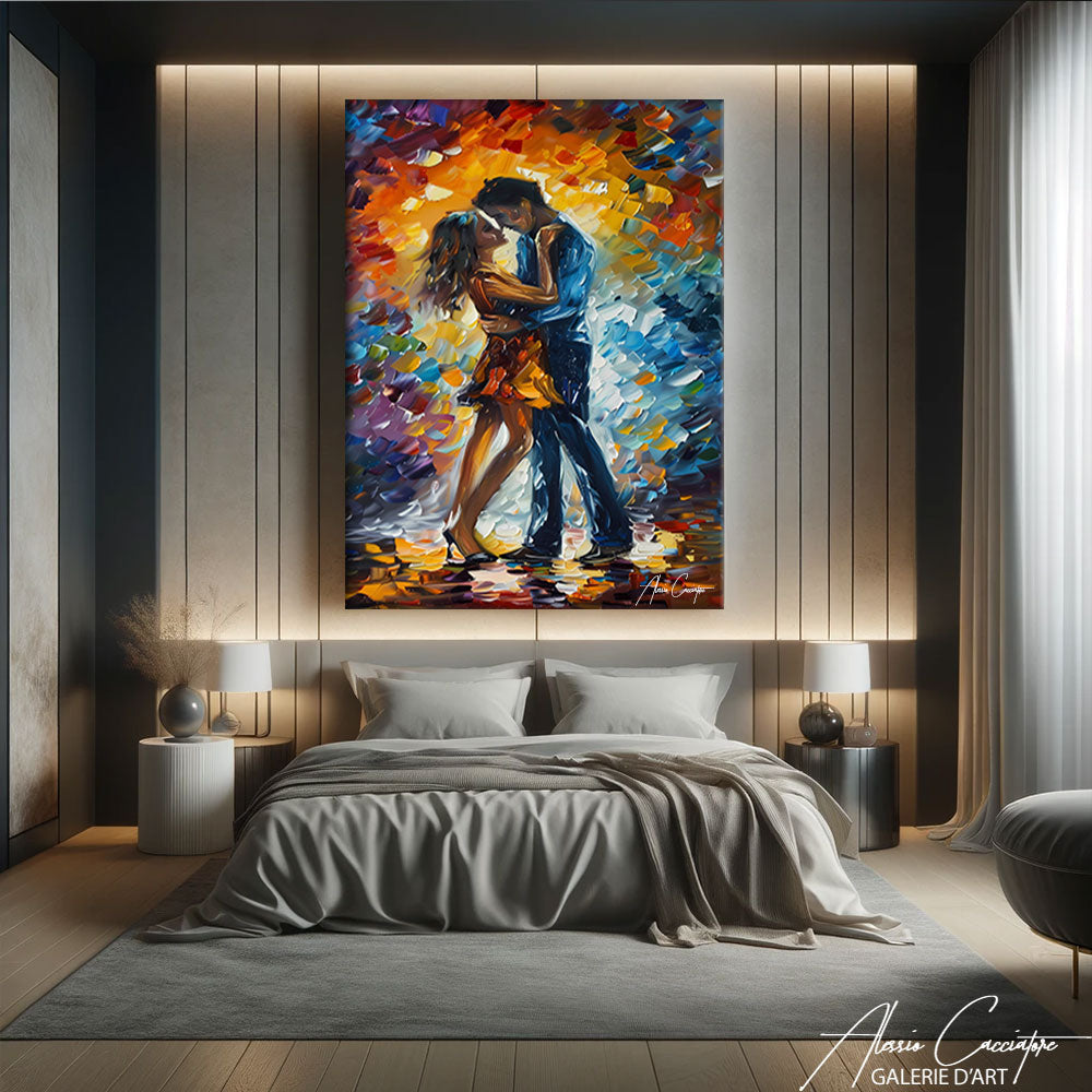 Tableau Couple Sensuel