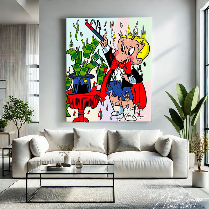 TABLEAU RICHIE RICH MODERNE