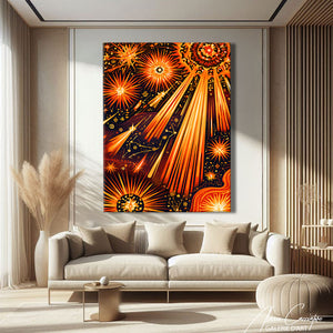 Peinture Psychedelique Boheme