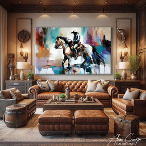TABLEAU CAVALIER WESTERN