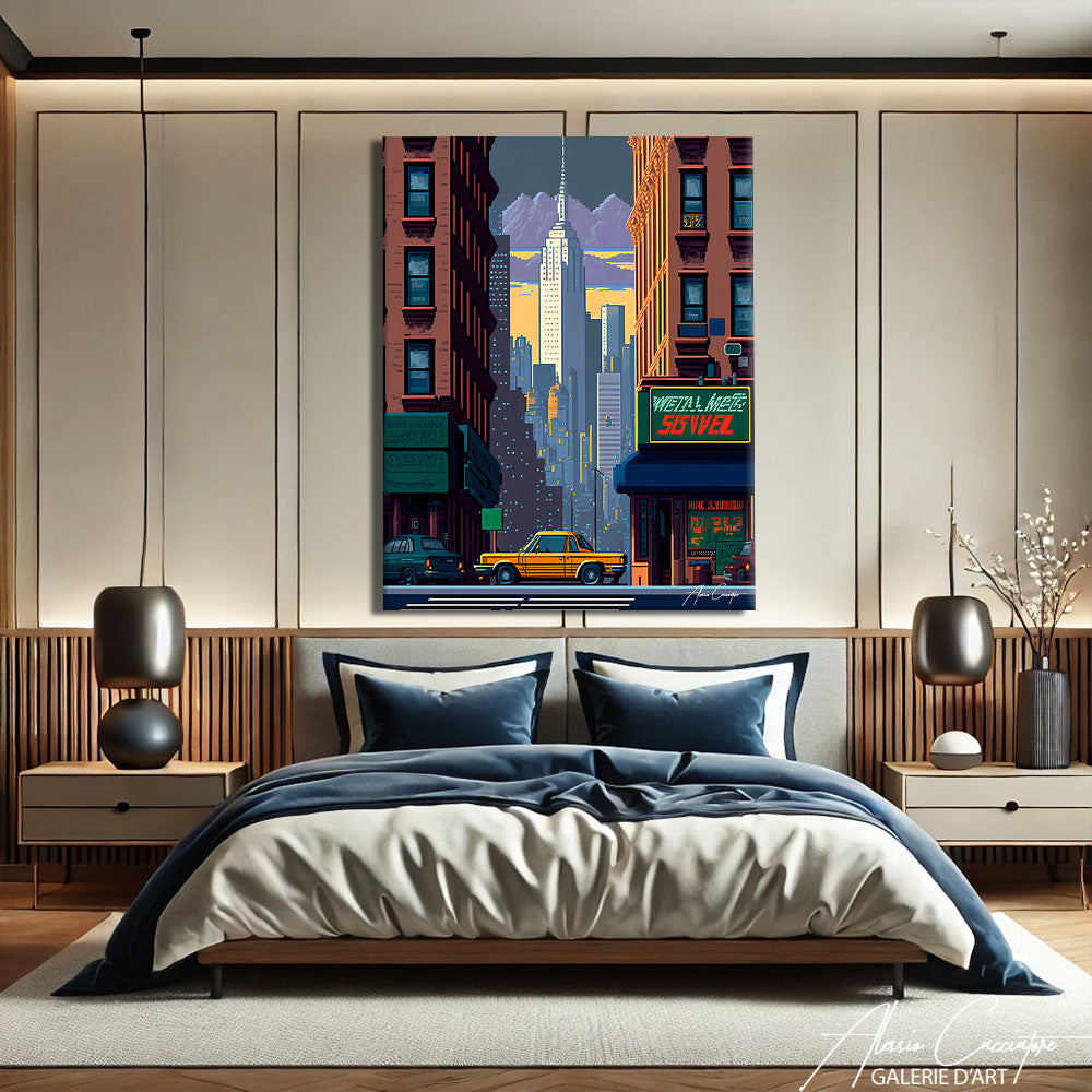 TABLEAU NEW YORK RETRO
