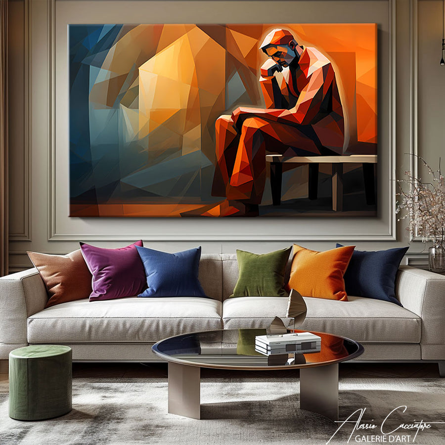 Tableau Style Cubisme – mise en situation