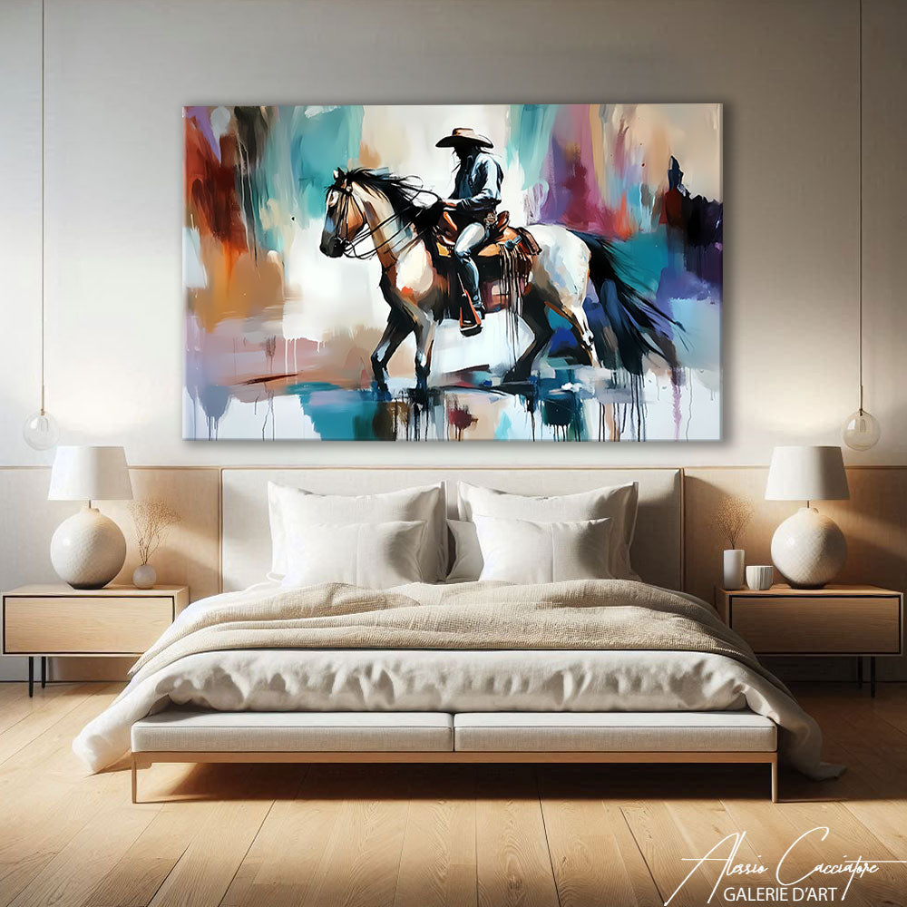 tableau cowboy