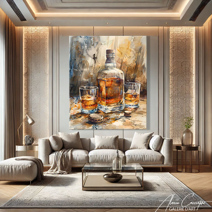 Tableau Peinture Alcool
