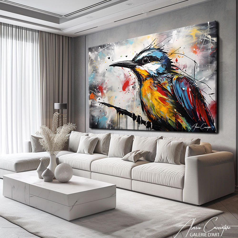 Déco Tableau Oiseau