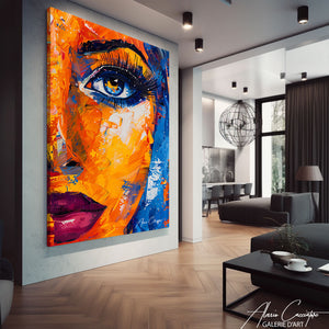 Tableau Femme Abstrait