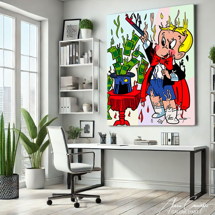 PEINTURE RICHIE RICH COLORÉ