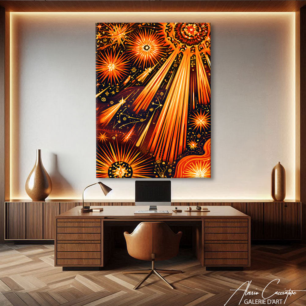 Affiche Psychedelique Boheme