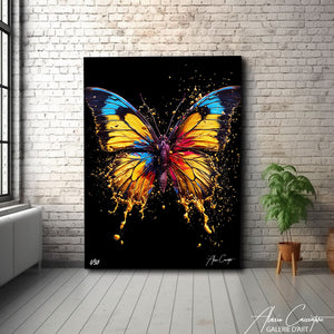 tableau decoration papillon