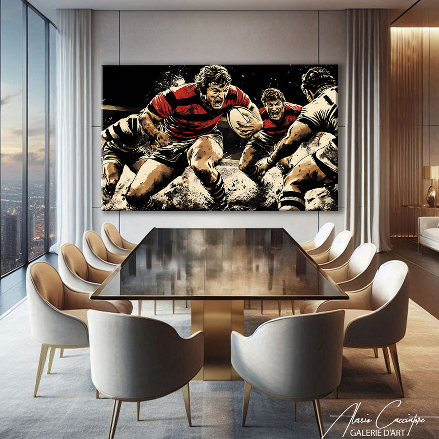 Tableau Sport Rugby – mise en situation