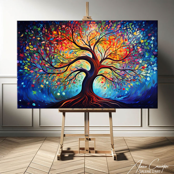 Toile peinture Arbre de vie