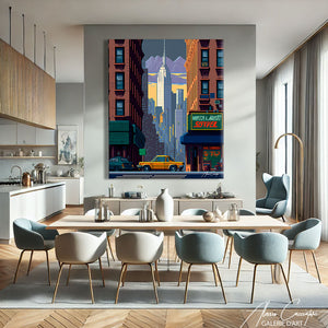 TABLEAU NEW YORK RETRO POP
