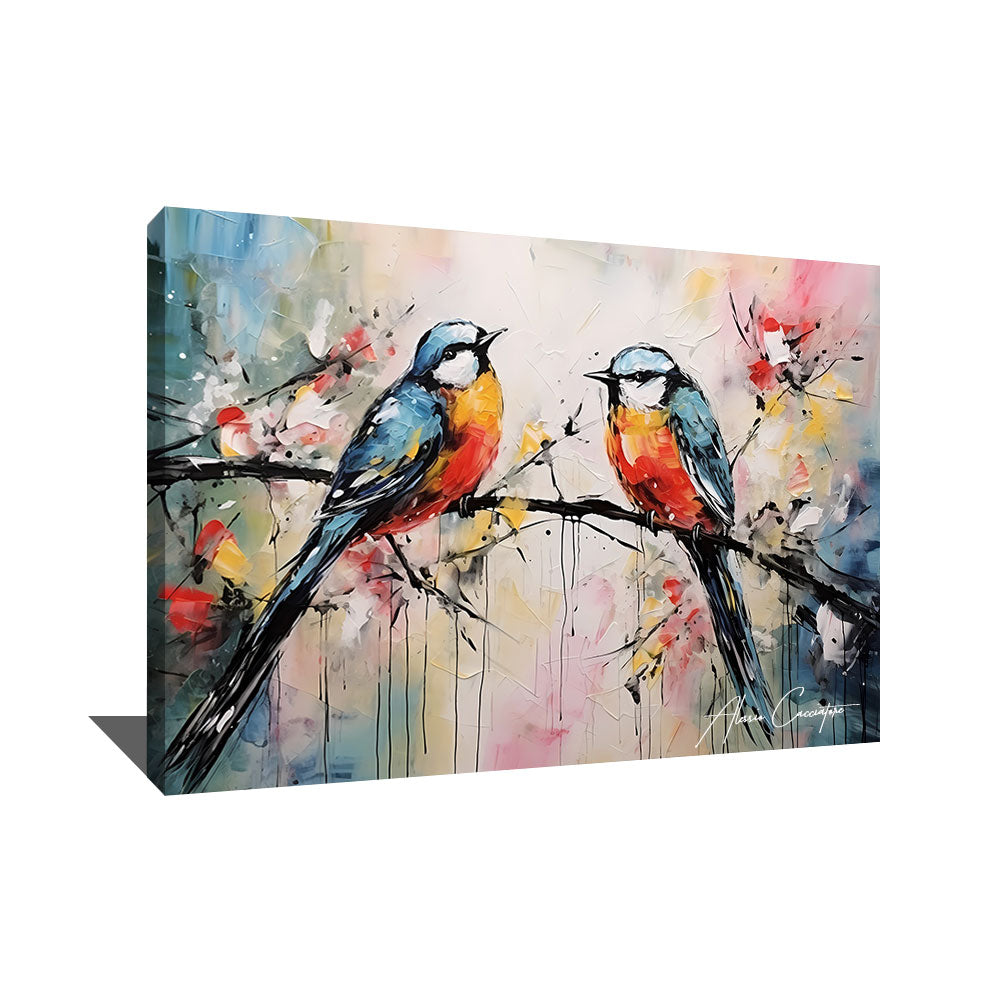 tableau oiseau