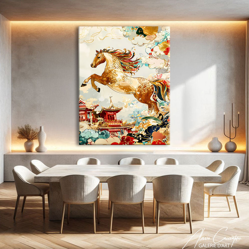 Tableau Cheval Chinois