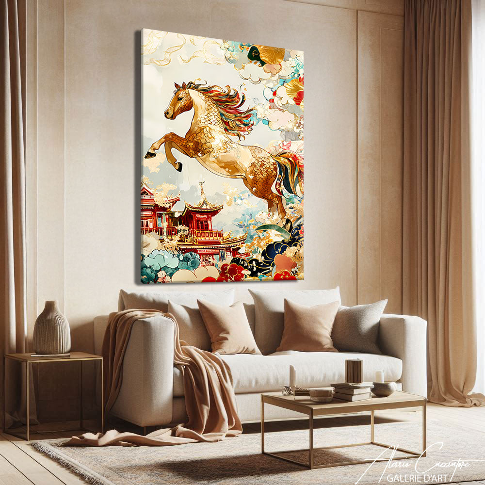 tableau doré