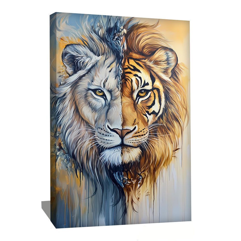 TABLEAU LION ARTISTE