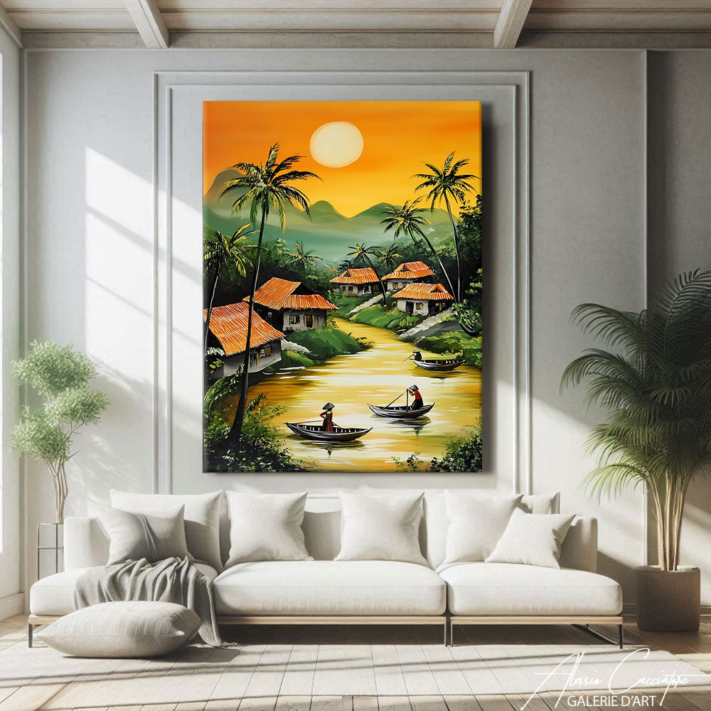 tableau asiatique