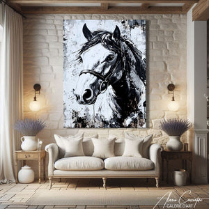 tableau noir et blanc