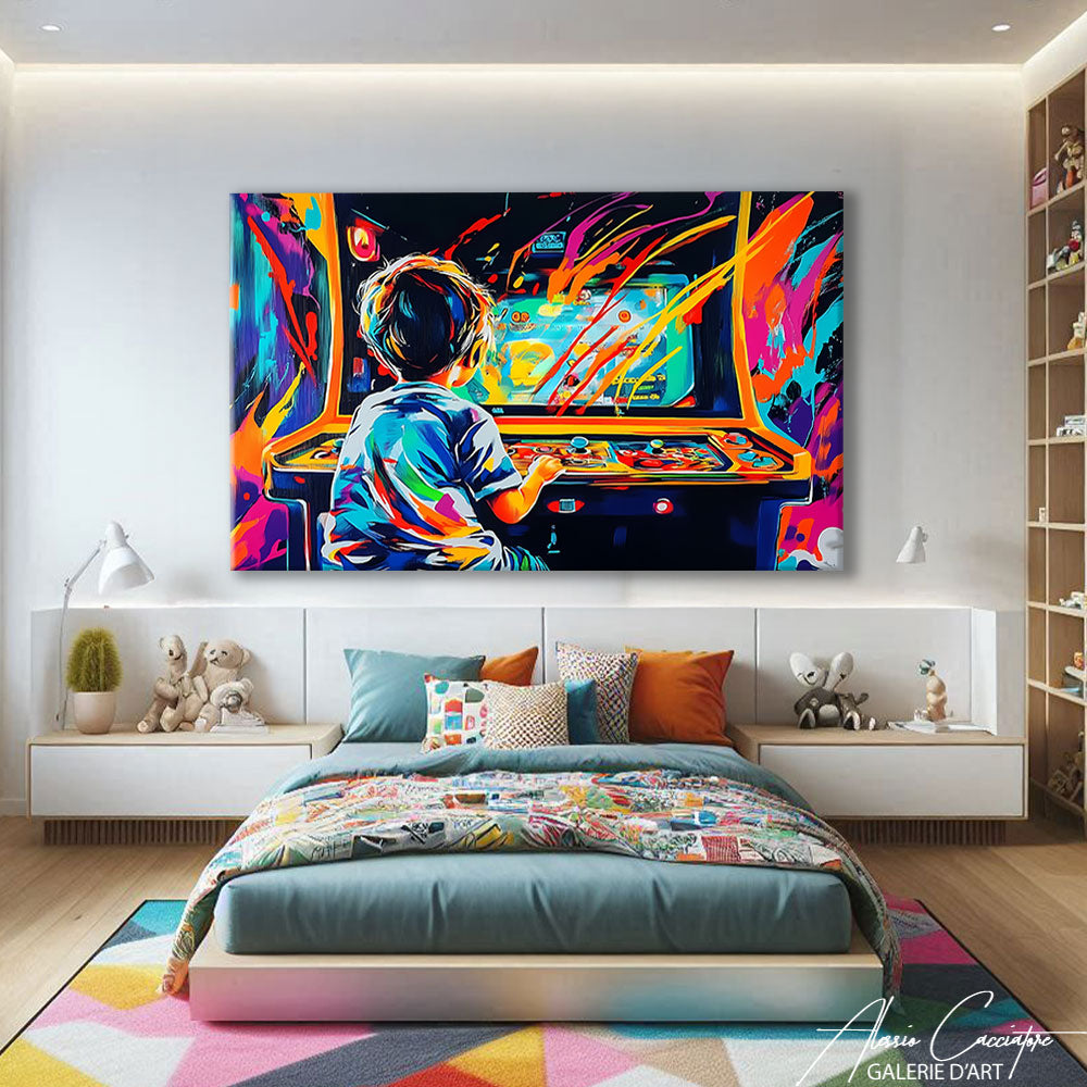 TABLEAU POP ART ARCADE