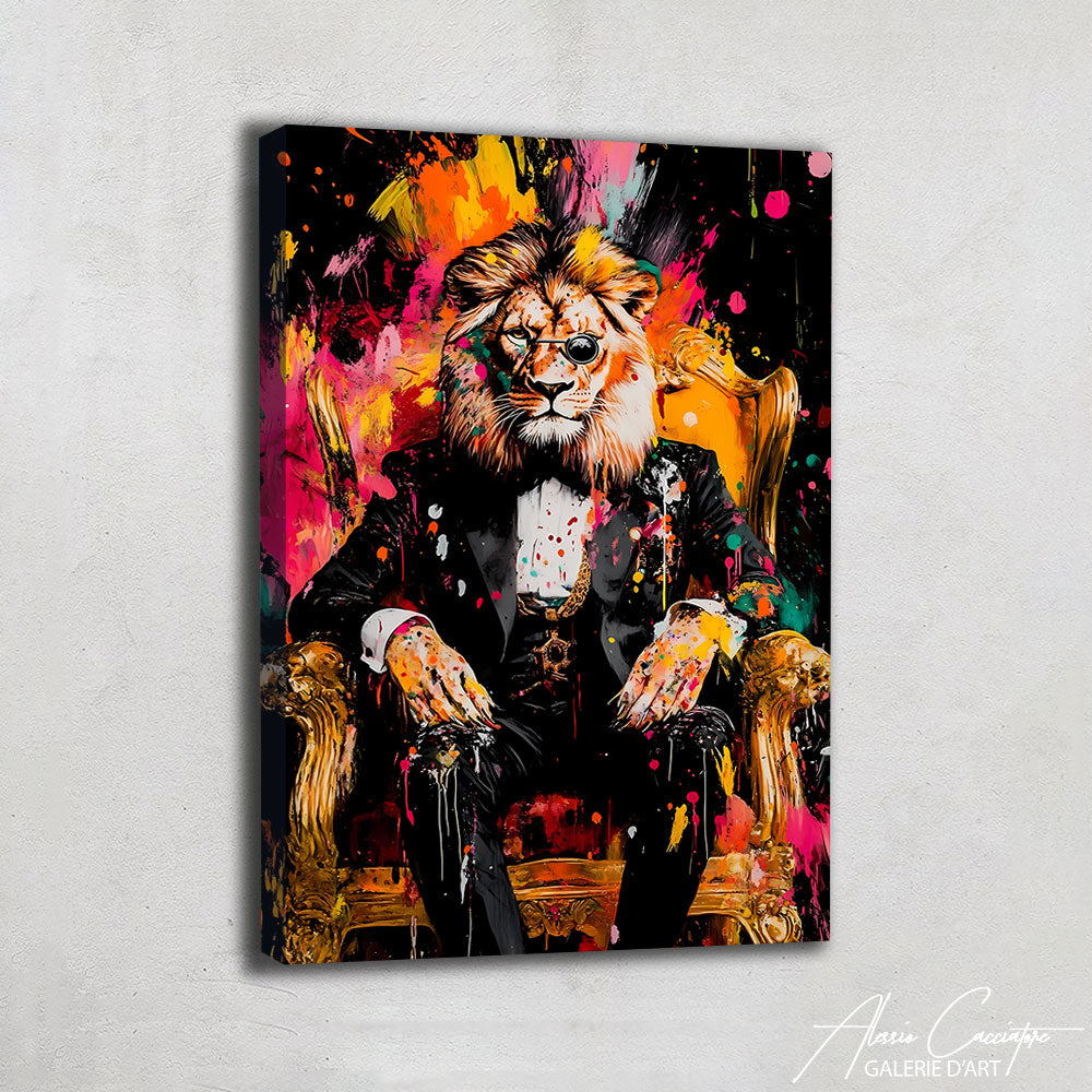 Tableau Lion Mafia